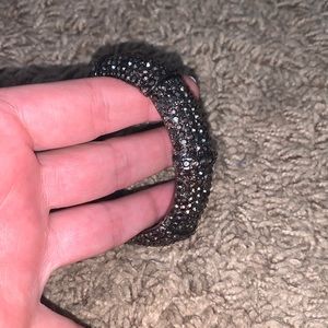 Gray sparkly bracelet